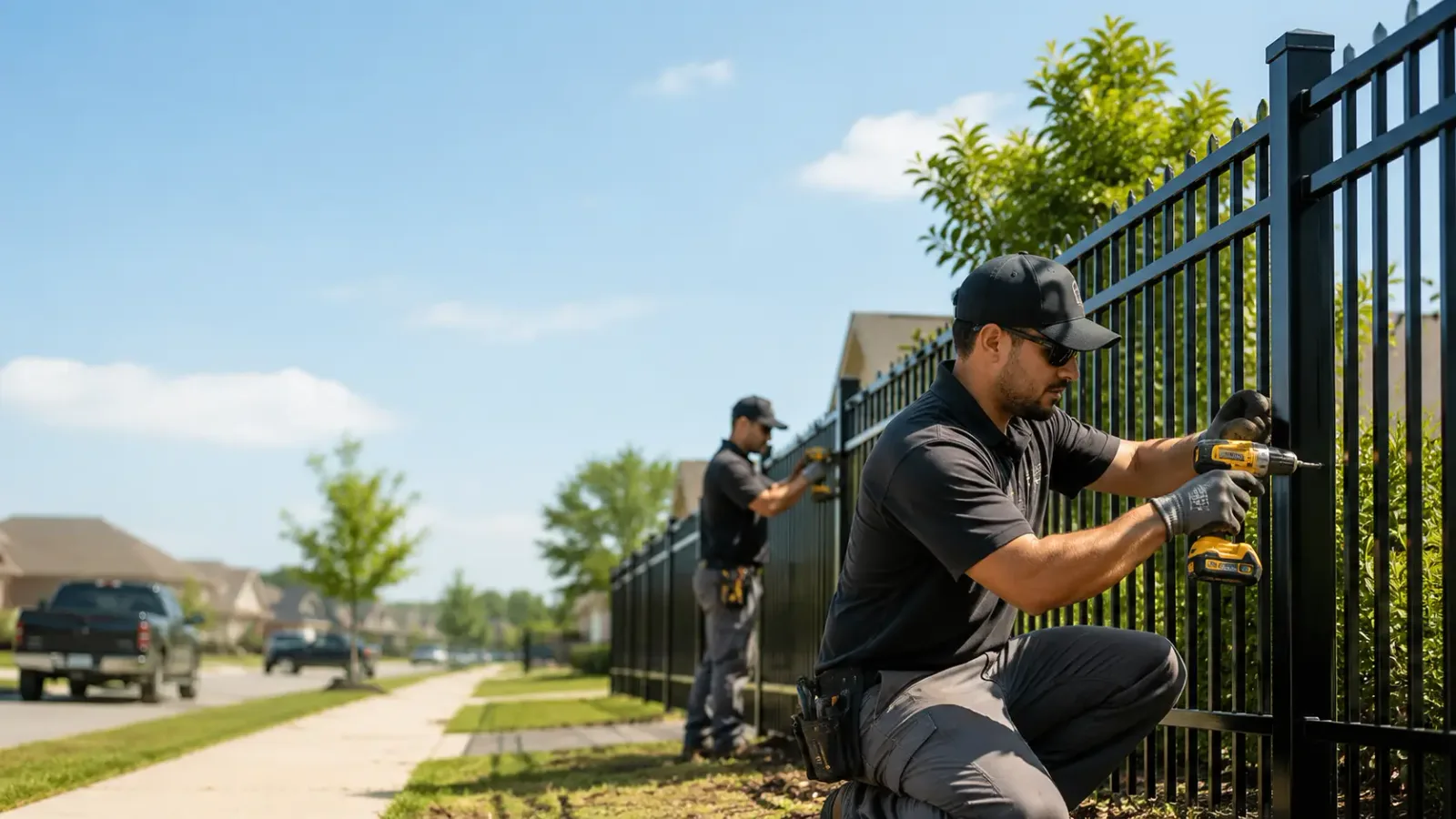 Metal Fence Installation in Winchendon, MA